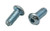 #8-32 X 1/2 ZINC PLATED BUTTON HEAD SOCKET HEAD CAP SCREW ALLOY