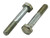 1-1/4 -8 X 4 ZINC PLATED HEAVY HEX HEAD BOLT A/SA193 GRADE B7