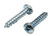 #10 X 2-1/4 ZINC PLATED PHILLIPS FLAT HEAD TAPPING SCREW TYPE A