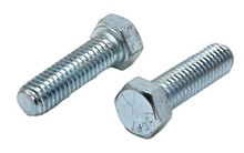 9/16 in-12 x 1-1/2 in Hex Head Cap Screw Coarse Thread Yellow Zinc Grade 8