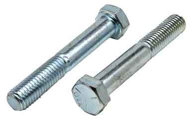 Bulloni A Testa Esagonale 3/8-16 X 2 1/2 Cromati Grado 5 - 2 Pezzi Made In USA, East Coast Bolts - Foto 4