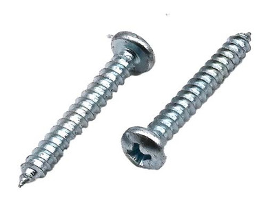 1/4 X 3/4 ZINC PLATED PHILLIPS PAN HEAD TAPPING SCREW - Fasteners