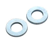 Rondelles Plates Form C Zinguées - Lot Métrique M4 à M24, Acier, Pour Bricolage