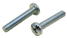 6-32 X 3/8" Round Head Slotted Aluminum Machine Screws – Lot Of 100