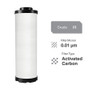 PPF-0075-CB - PPF-0075-CB - PPF-0075A Replacement Filter Element for Pneumatic Products PPF-0075-CB Housing. 0.01 Micron Micron OEM alternative.
