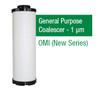 OM0190X - Grade X - General Purpose Coalescer - 1 um (04E.1140.PF/F0190PF)