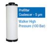 WFHP371P - Grade P - Prefilter Coalescer - 5 um (HP371X5/100HP24X5)