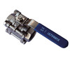 Ball Valve Stainless Steel 3 Piece (Lockable) - 3/4"