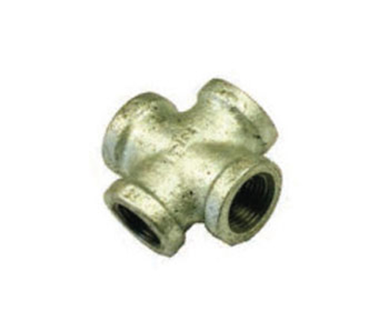 Galvanised Fittings - Cross - 3"