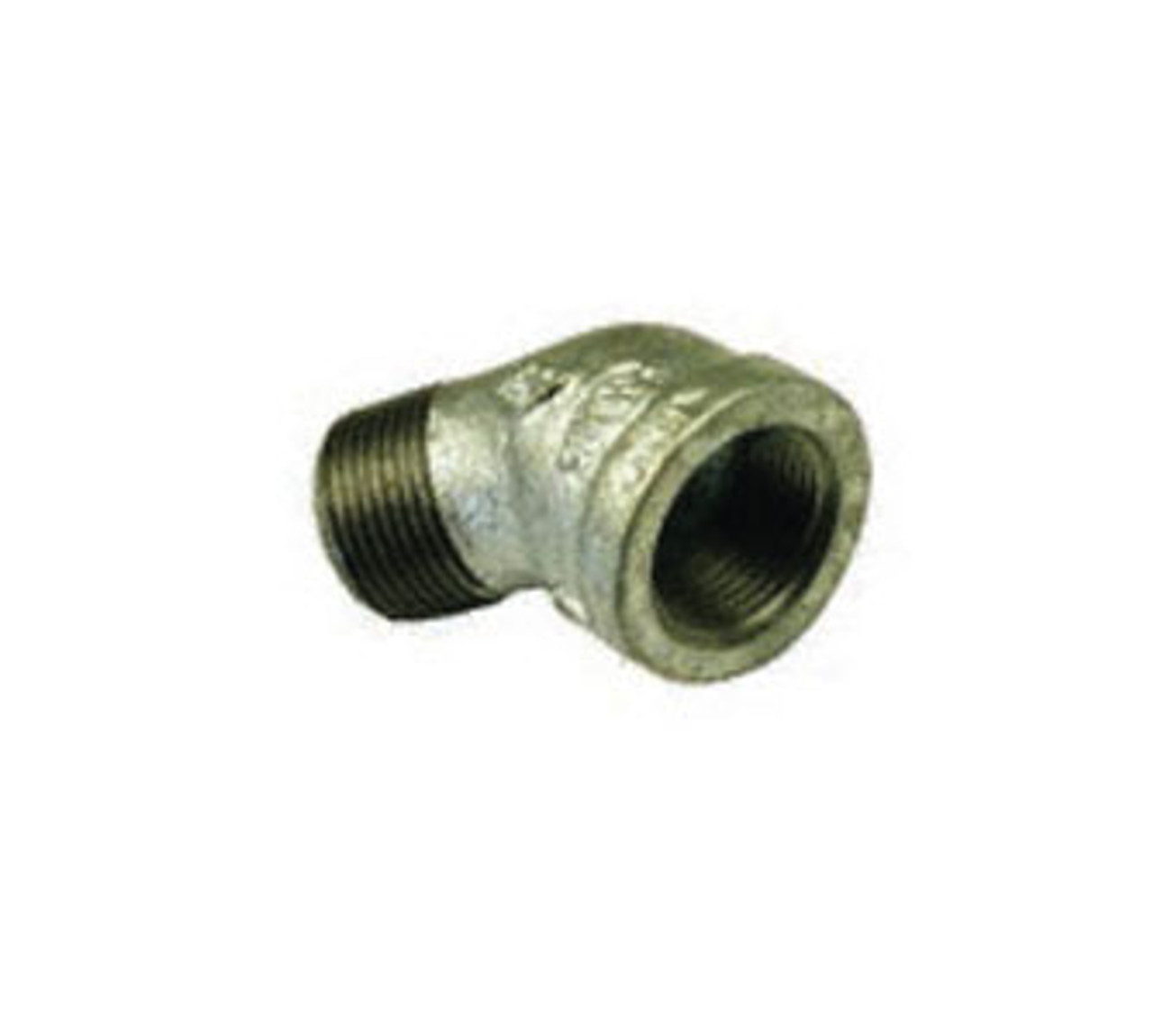 Galvanised Fittings - 45 Degree Elbows (M x F) - 1 1/2"