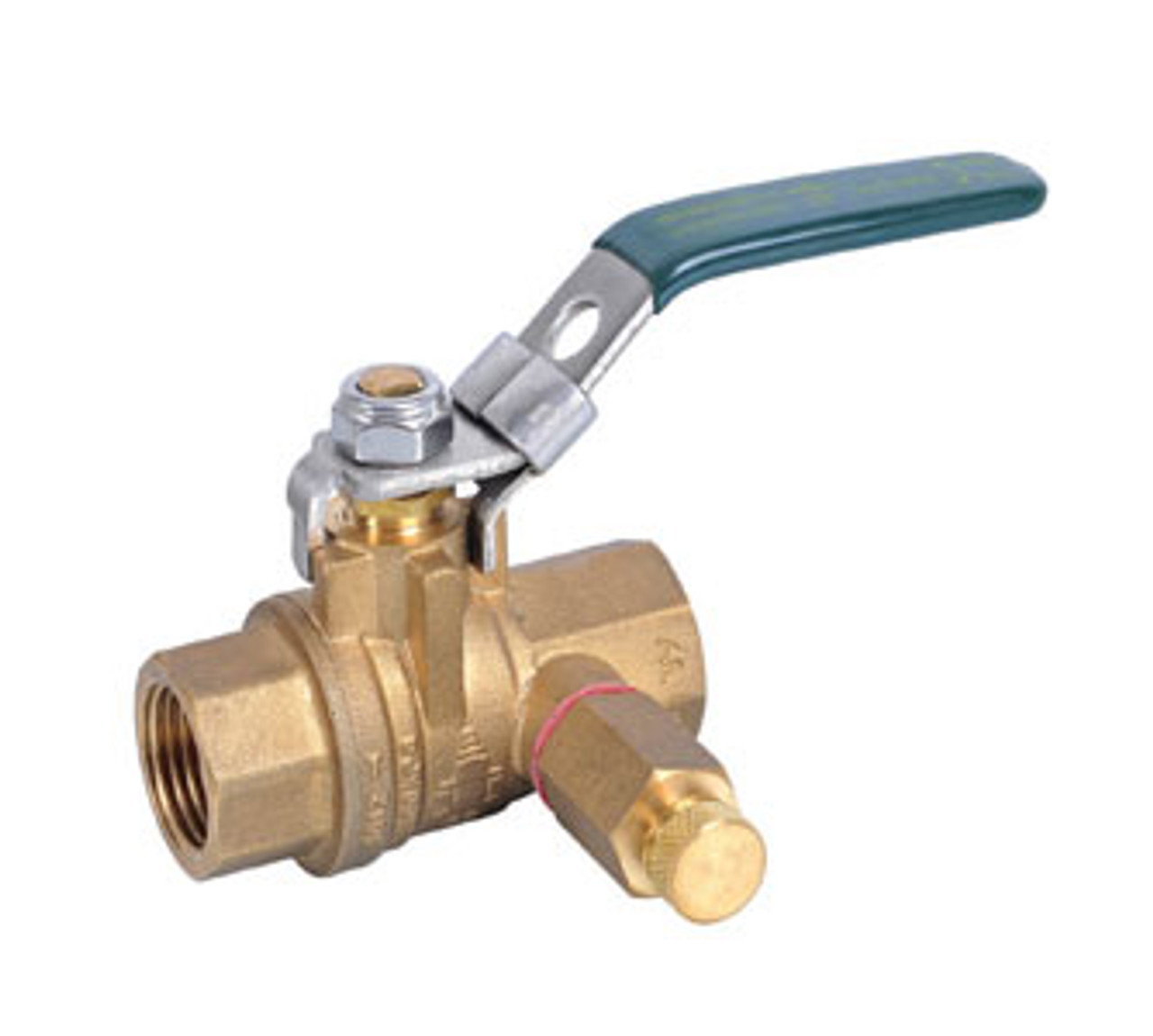 Ball Valves FI x FI HVAC (with test plug) - 3/8"