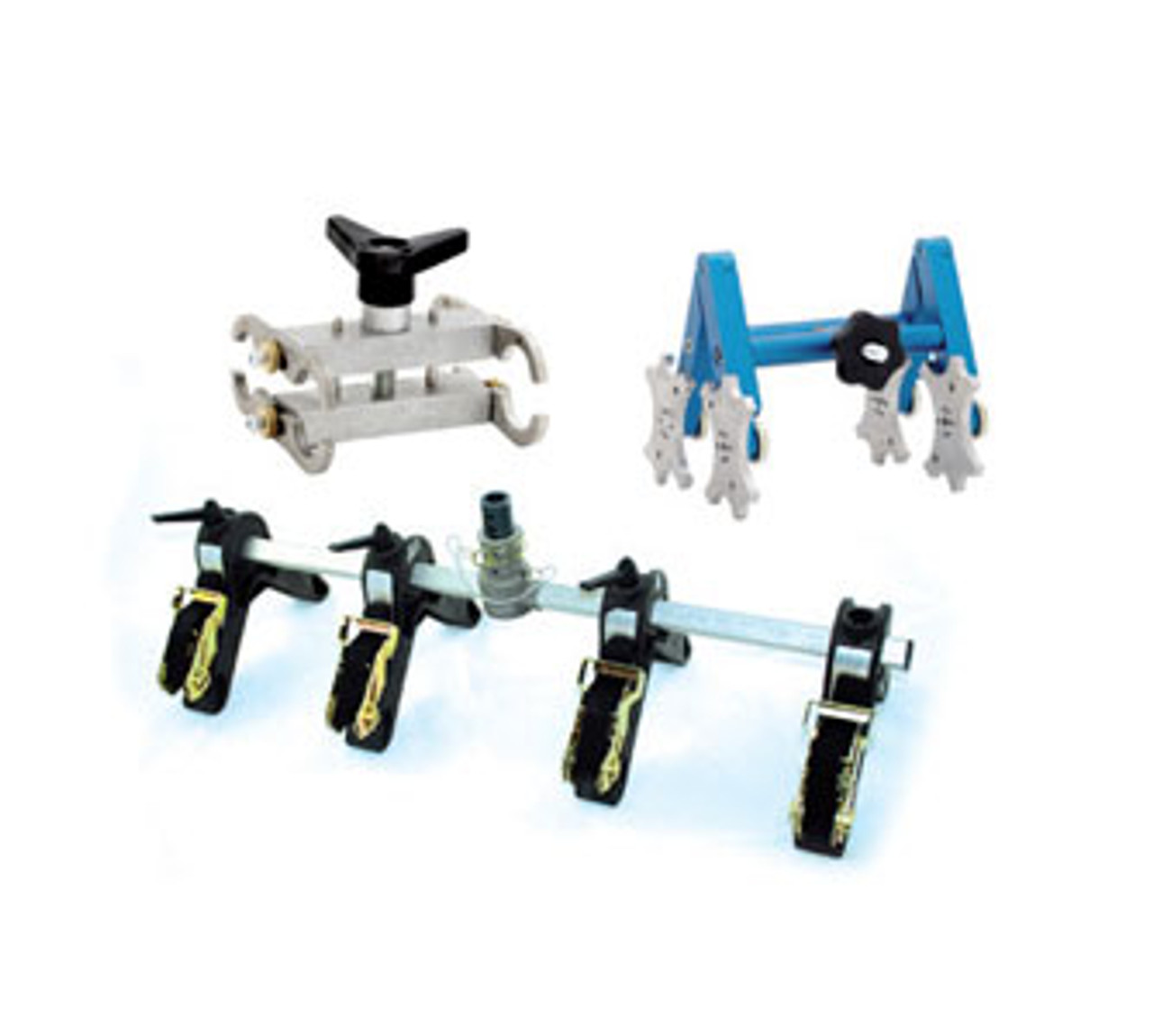 Welding Clamps 20-63mm Universal 3 Way With Angle Maker Base