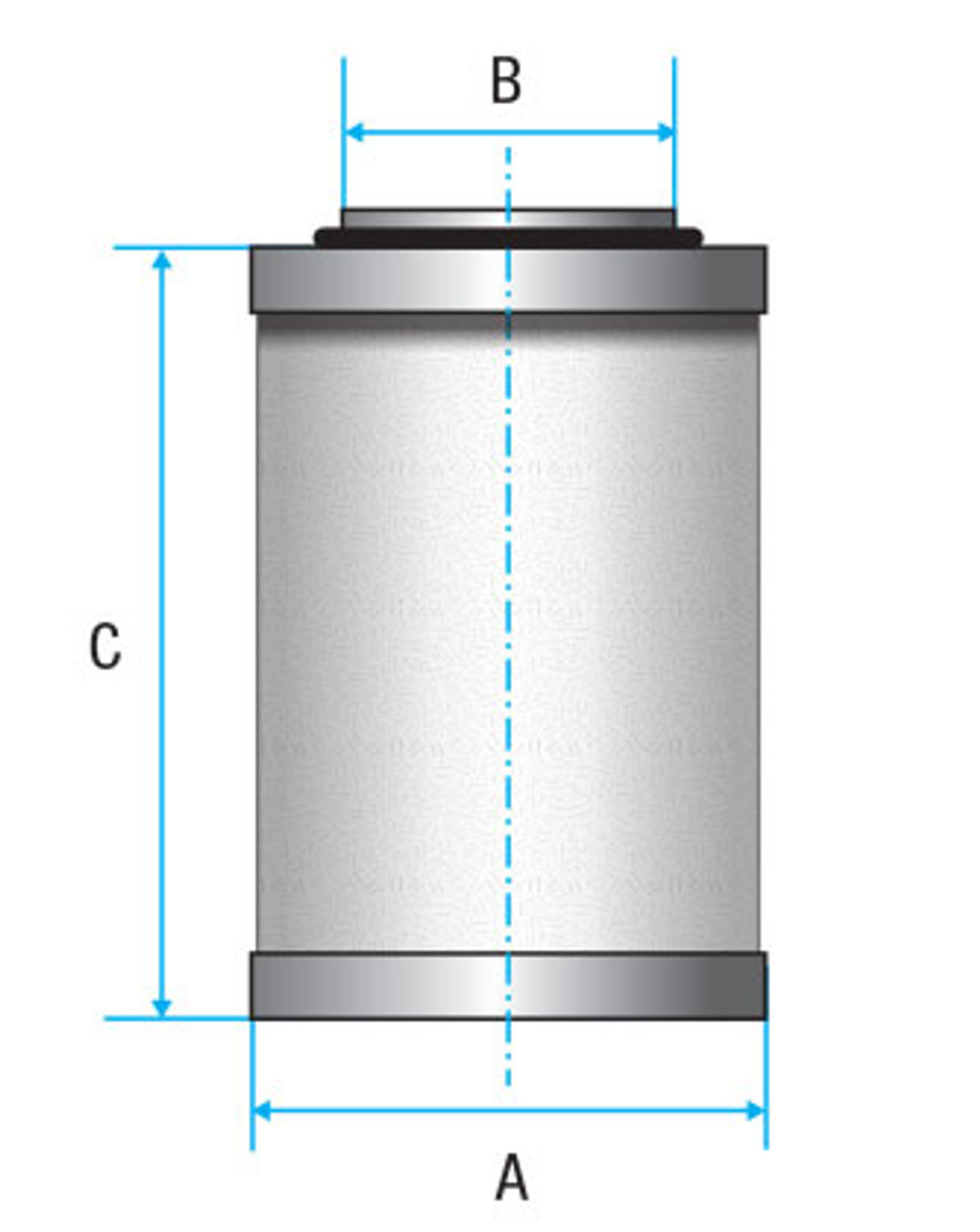 Vacuum Separators Elements (Alternative to suite Becker/Vacuum) 965409 / BE965409MF