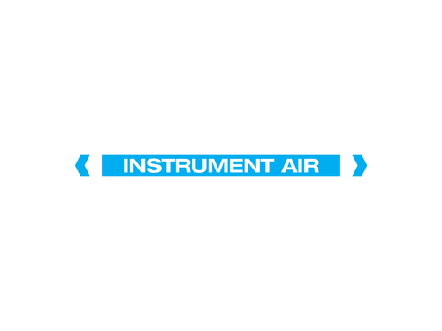 Pipe Markers Instrument Air