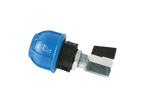 Sicoair Drip Leg Drain (mm-in) 20 x 1/2"