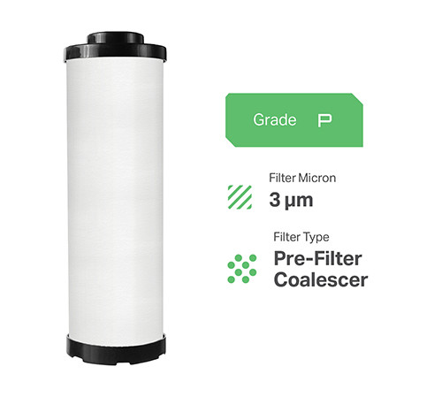 CE0198A - CF0198A - CP0198P Replacement Filter Element for Compair CF0198A Housing. 3 Micron Micron OEM alternative.