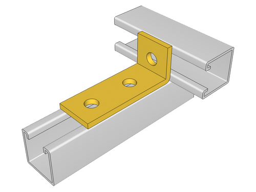 Ultramax Angle Bracket Galvanised 3 Hole | ANGL4011-3