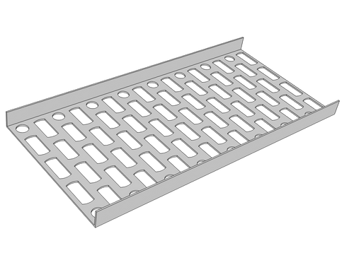 Ultramax Perforated Cable Tray - Galvanised | PCT10024