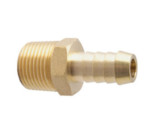 Brass Fitting - Hose Barb Hose x Thread 8 x 1/4"