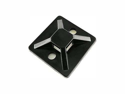 Adhesive Bases For Cable Ties Black | ABCTB27