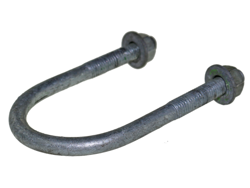 Ultramax U-Bolt & Nut Metric Coarse Thread 4.6 Mild Steel Galvanised | UB32