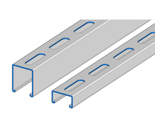 Slotted  Strut 316 Stainless Steel | D3300SST