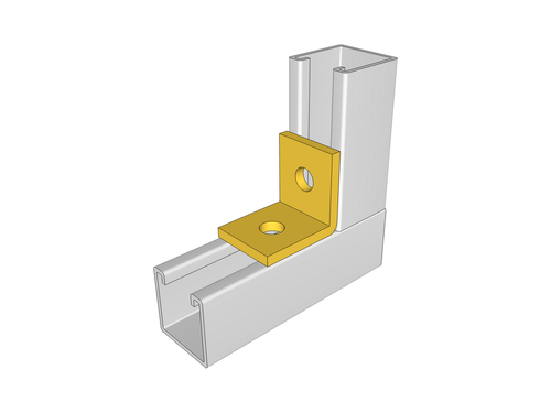 Ultramax Angle Bracket Galvanised 2 Hole | ANGL4011-2