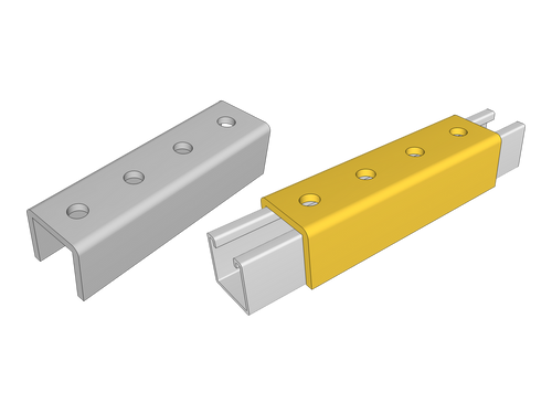 Ultramax Post Base Angled Bracket Galvanised 8 Hole | PBANG4011-8