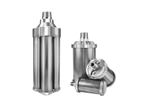 4" Stainless Steel Series Air Exhaust Muffler
