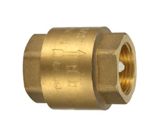 Brass Fitting - Spring Check Valve 4"