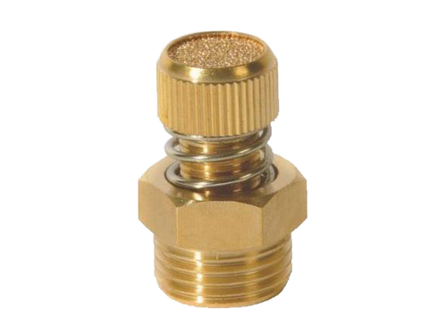 1" Brass Exhaust Regulator/Silencer