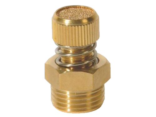 Ultramax Brass Exhaust Regulator/Silencer | BERS25