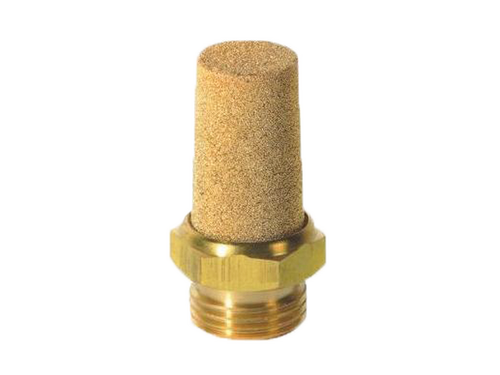¼" Brass Silencer