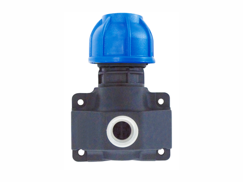 Ultramax 1 Outlet Terminal Block - Kit (Terminal, Male Adaptor & Spacer Block) - 4 | ALTBK2015-1