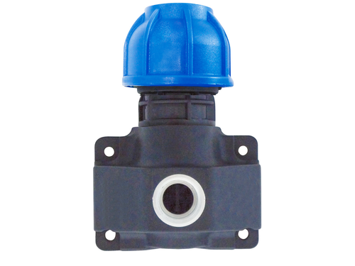 Ultramax 1 Outlet Terminal Block - Kit (Terminal, Male Adaptor & Spacer Block) - 4 | ALTBK2515-1