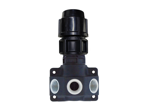 2 / 3 Outlet Terminal Block - Kit (Terminal, M.Adaptor & Spacer Block) | TBCK2515-3