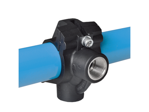 Twin Off Take Saddle (Brass Threaded) | ALTOT63