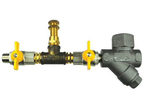 Ultramax Filter Housing Adaptor Kit with Heavy Duty Steam Trap Drain | UMADV-KIT-15A