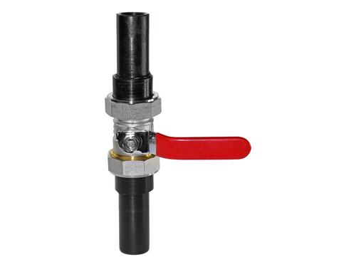 Spigot Ball Valve - Brass Body Double Union | SPBV25