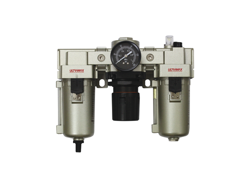 Filter + Regulator + Lubricator Combo Standard Series, Auto Drain | HNEC3000-03MD