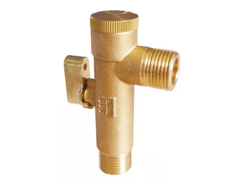 Ball Valve 1/2"-3/8" w Purge | DVBV-12-38PP