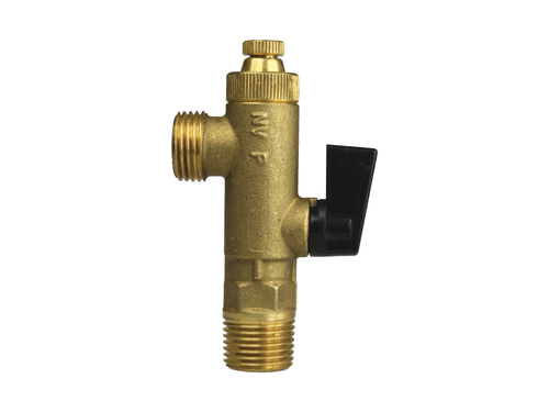 Ball Valve 1/2"-1/2" w Purge | DVBV-12-12PP