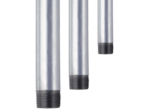 Ultramax Galvanised Medium Pipe Pieces PE (BS 1387-85) Both Ends BSP Taper | GPP15/600