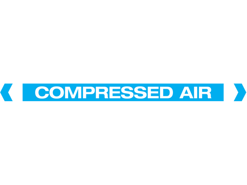 Ultramax Pipe Markers Compressed Air (Pack of 10) | PMC002
