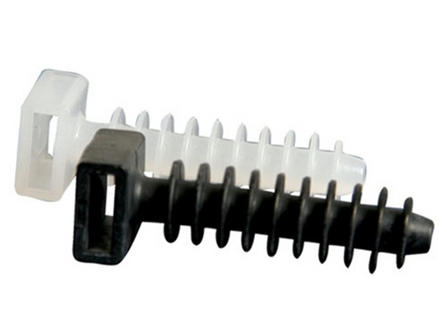 Ultramax Cable Tie Holder Natural 37mm 100 Pcs | CTHN37