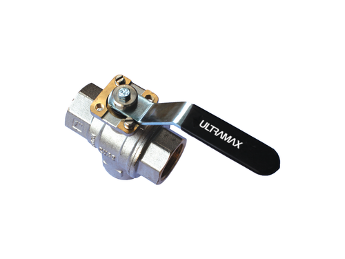 Ultramax 3-Way Brass Ball Valve (PN10) ISO 5211 Direct Mounting - T Port | BV3WT20