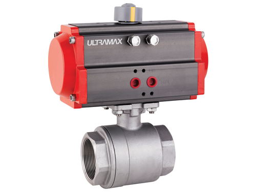 Ultramax 2 Way - Double Acting Pneumatic (Nickel Plated Brass Body) | BVDAP50