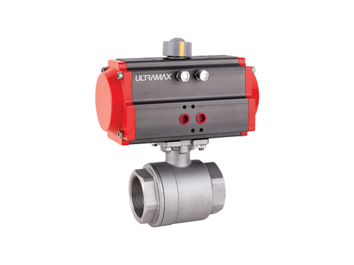 2 Way - Double Acting Pneumatic (Nickel Plated Brass Body) | BVDAP80