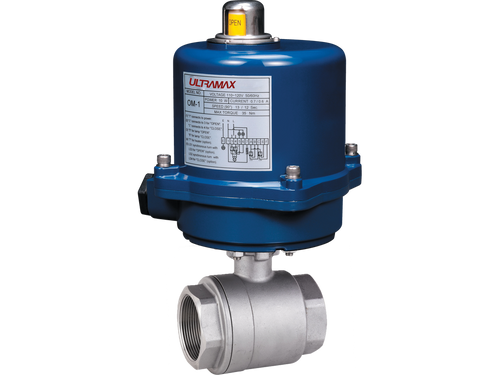 Ultramax 2 Way - Electric On/Off (Nickel Plated Brass Body) - 24V DC | BVDEL32E8