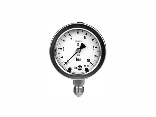 1/4"BSPP 63mm BE 1.6 | PGBESSTCSSINT63-1+9VAC